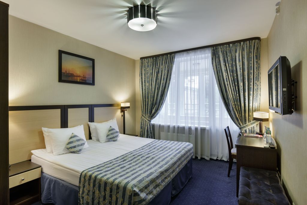 Статский Советник на Загородном — Двухместный номер с 1 кроватью стандарт