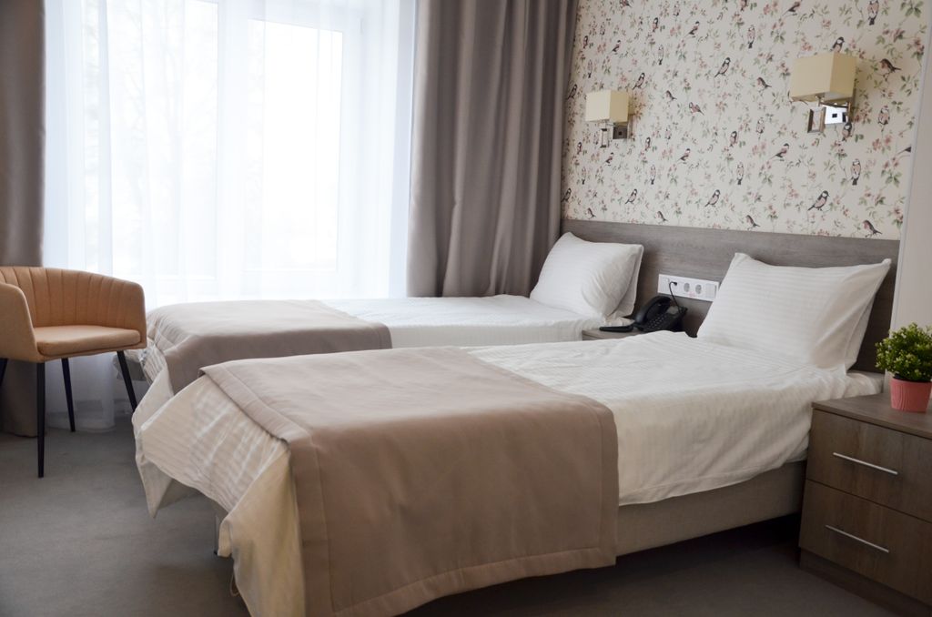 Гражданка — Двухместный номер с 2 отдельными кроватями Стандартный двухместный номер с 2 отдельными кроватями