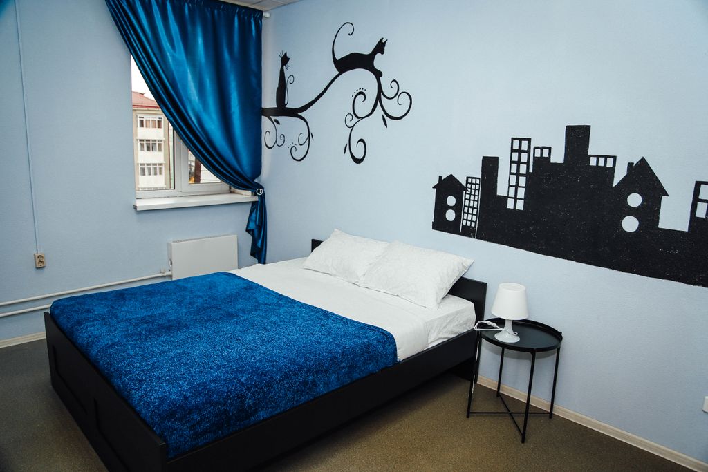 Вега — Двухместный номер с 1 кроватью стандарт с видом на город