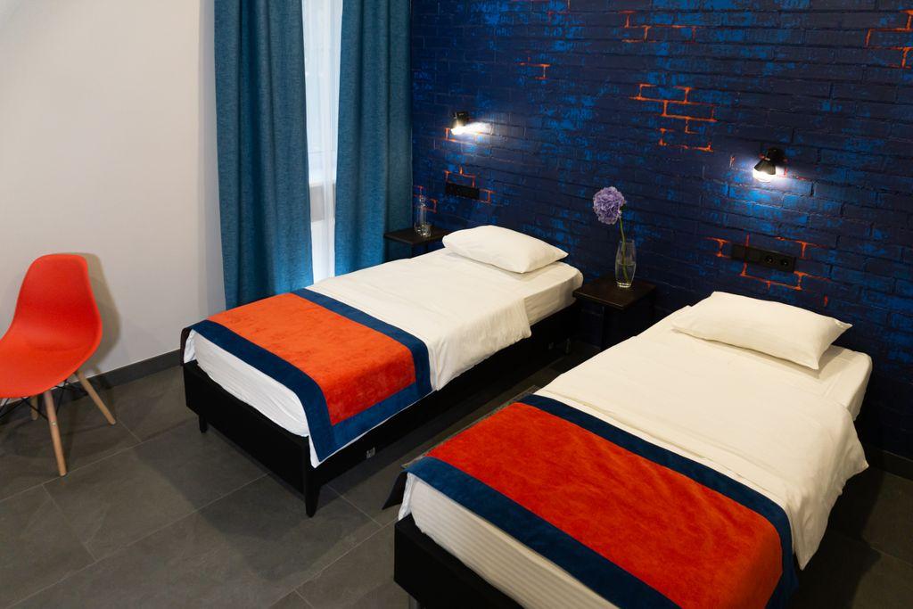 Rockit Hotel Рокит Хотел — Двухместный номер с 2 отдельными кроватями стандарт с видом на город