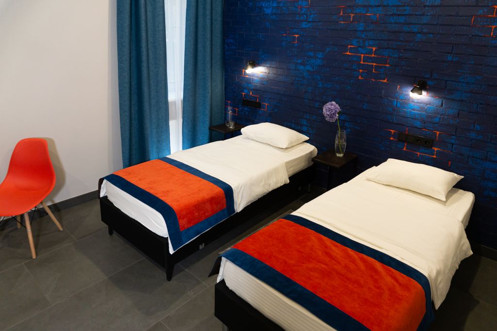 Rockit Hotel Рокит Хотел — Двухместный номер с 2 отдельными кроватями стандарт с видом на город
