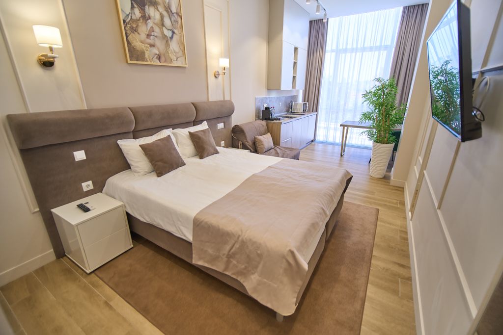 South Mirror Residence — Апартаменты студия стандарт с дополнительным местом