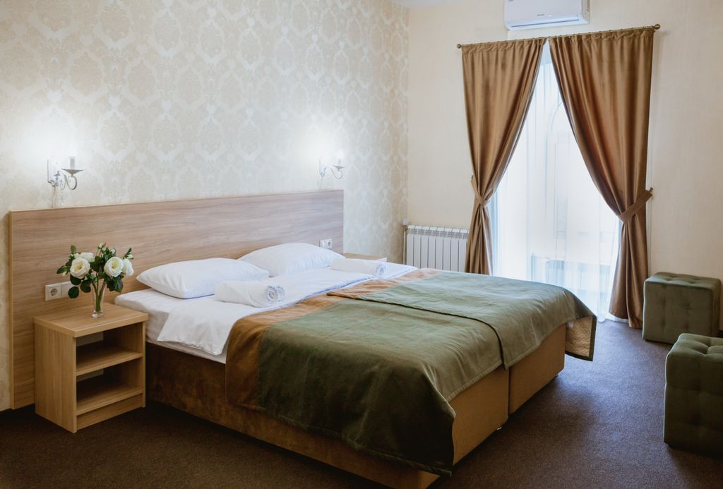 SedINN — Двухместный номер с 2 отдельными кроватями делюкс с одной большой или двумя раздельными кроватями