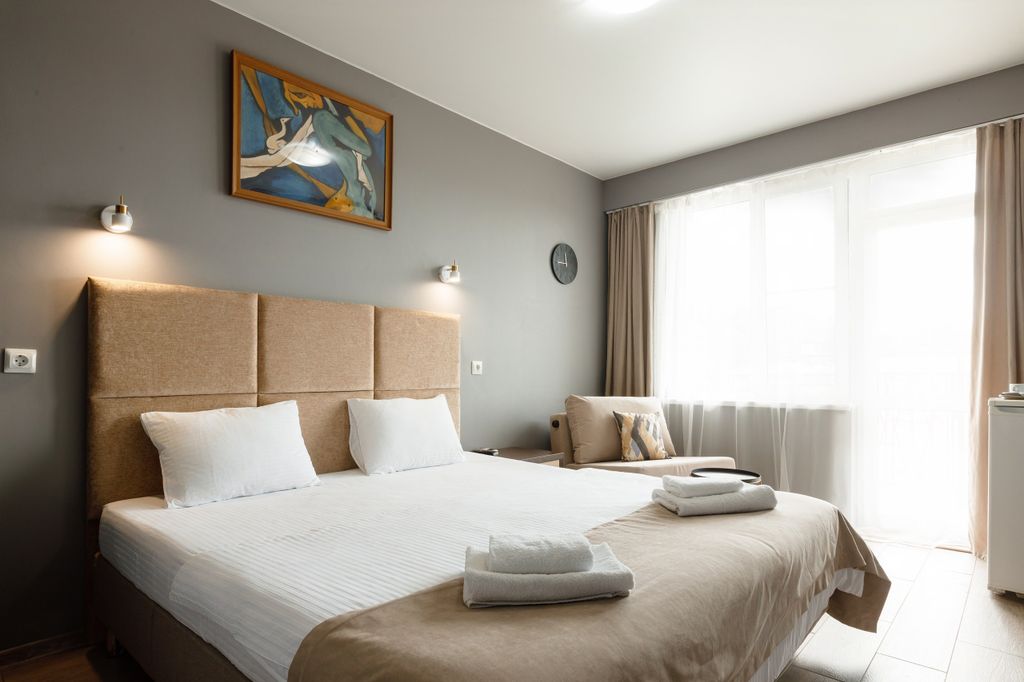 Современник — Двухместный номер с 1 кроватью улучшенный с видом на горы