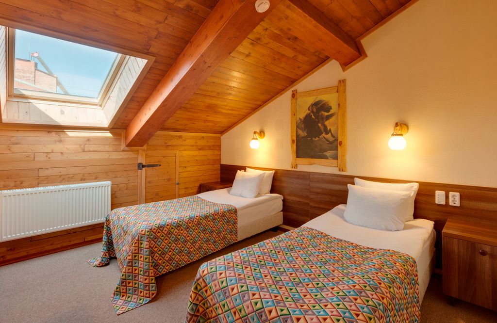 Алёша Попович Двор — Двухместный номер с 2 отдельными кроватями стандарт