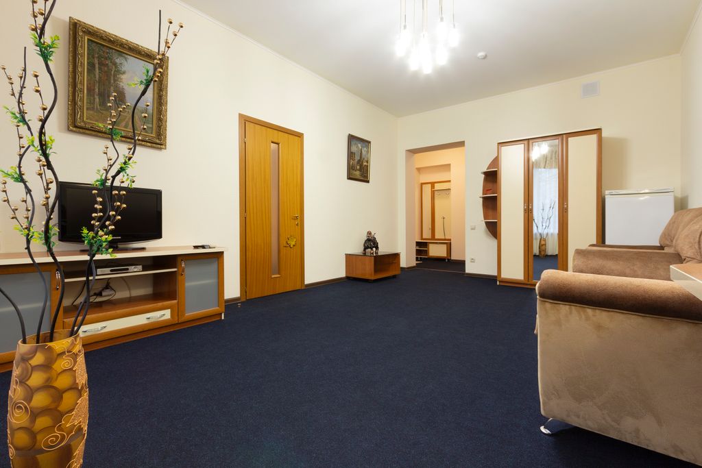 Приват Отель — Двухместный номер с 1 кроватью люкс с видом на город