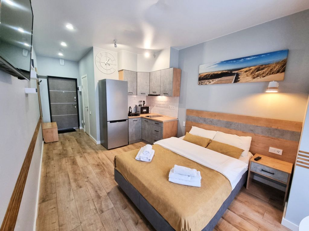 Комплекс апартаментов -Дюна — Двухместный номер с 1 кроватью Апартамент N6 Дюна Красная (Роттервальдберг)