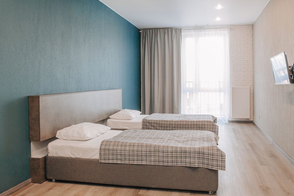 Rezident — Двухместный номер с 2 отдельными кроватями стандарт