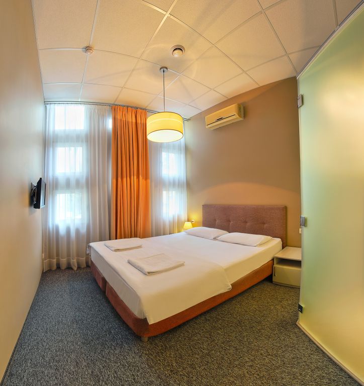 Максим Горький — Двухместный номер с 1 кроватью стандарт с видом на город