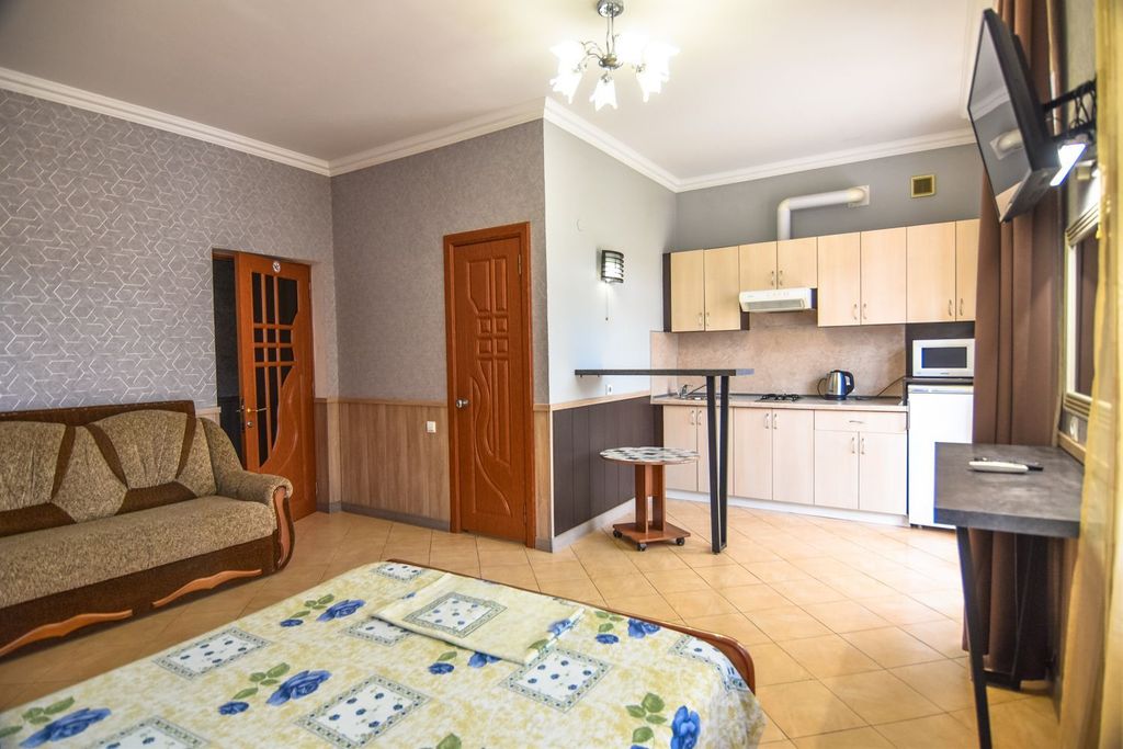 Астра — Апартаменты 21 студия с кухней и балконом