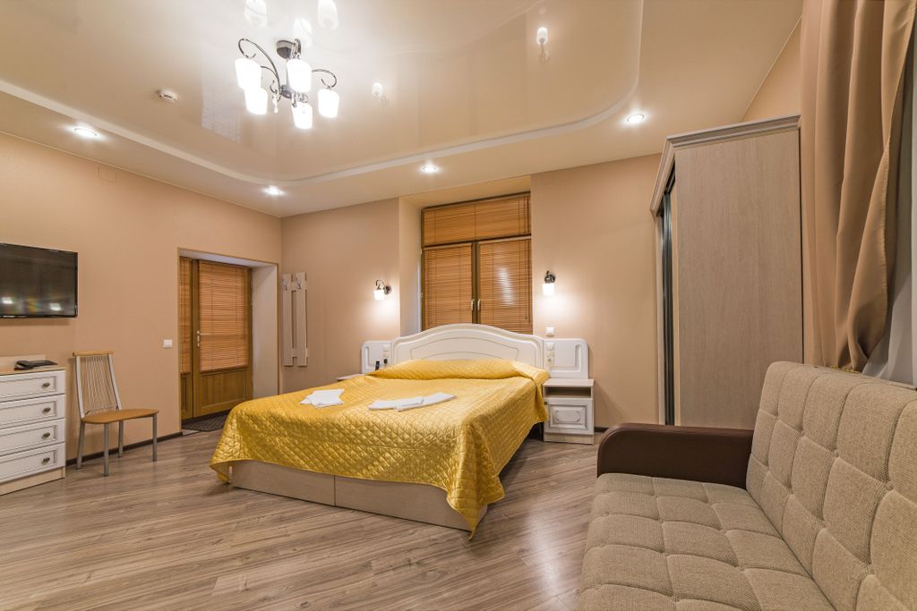 Виктория — Двухместный номер с 1 кроватью люкс №1