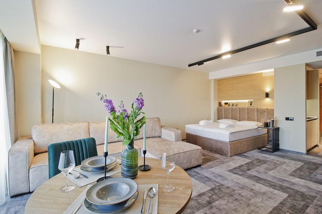 Lastadie — Апартаменты студия с видом на город №7