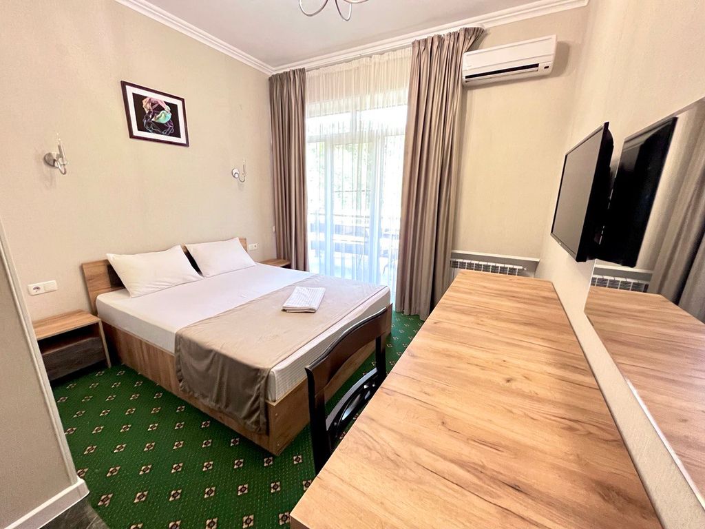 Ривер — Двухместный номер с 1 кроватью стандарт с балконом