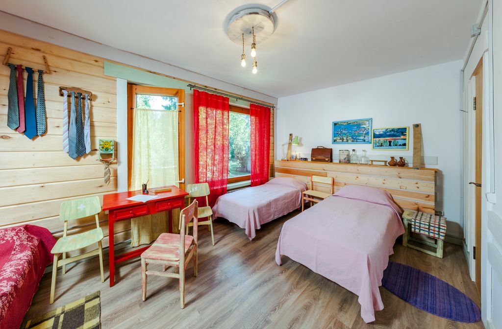 Арт-хаус — Двухместный номер с 2 отдельными кроватями Комфорт