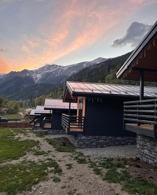 Bella Vista Arkhyz — Дом Шале с видом на горы №1