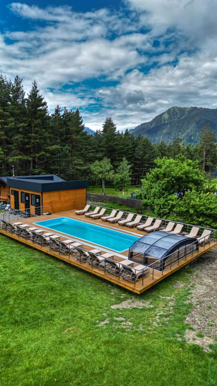 Bella Vista Arkhyz — Дом Шале с видом на горы №3