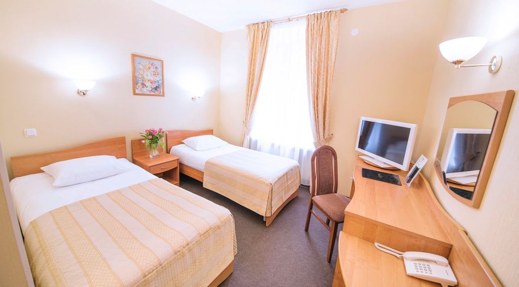 Турист — Двухместный номер с 2 отдельными кроватями стандарт