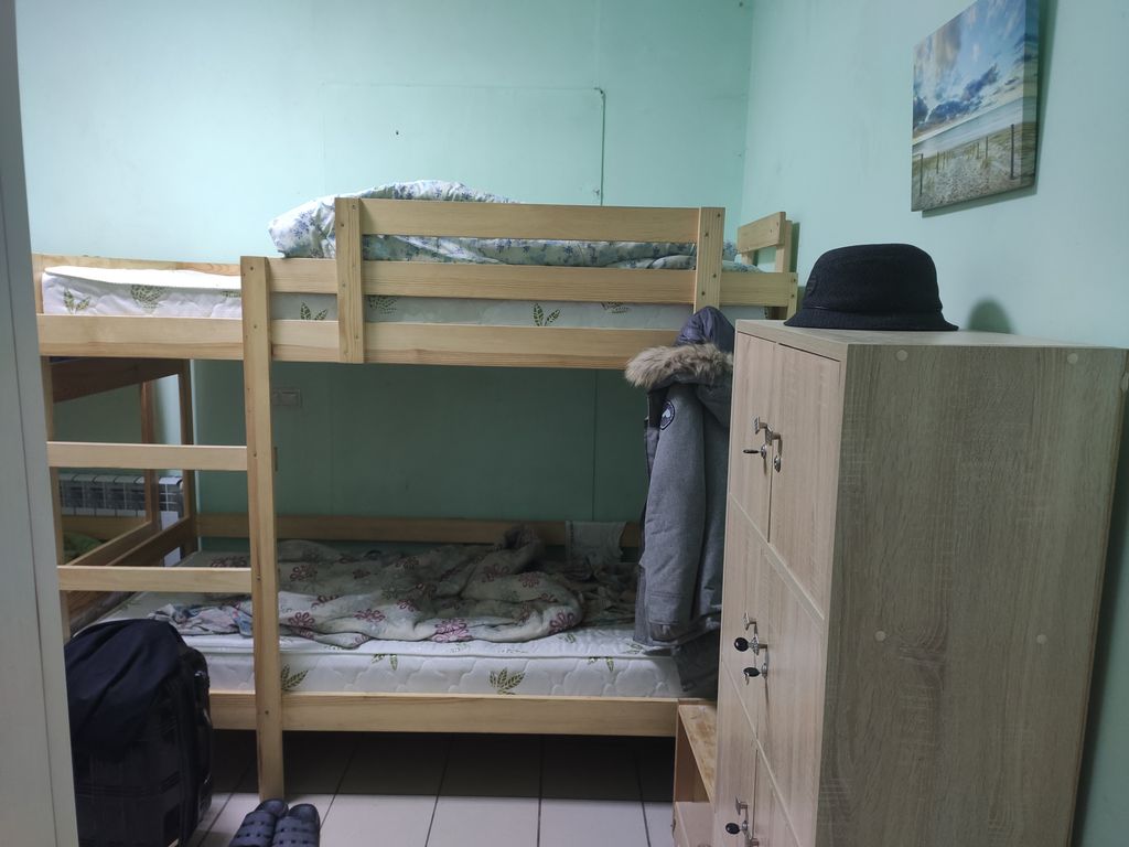 Глобус — Многоместный смешанный номер №7 - койко-место в 8ми местном мужском номере