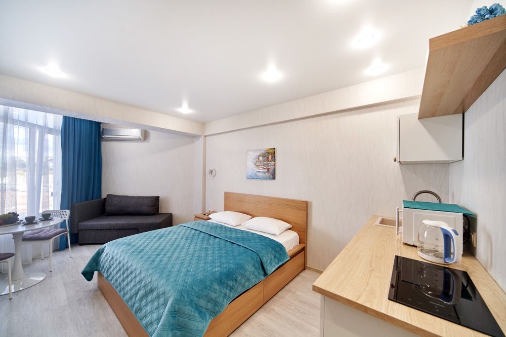 Адмиральская лагуна — Апартаменты standart (Вид на бассейн)