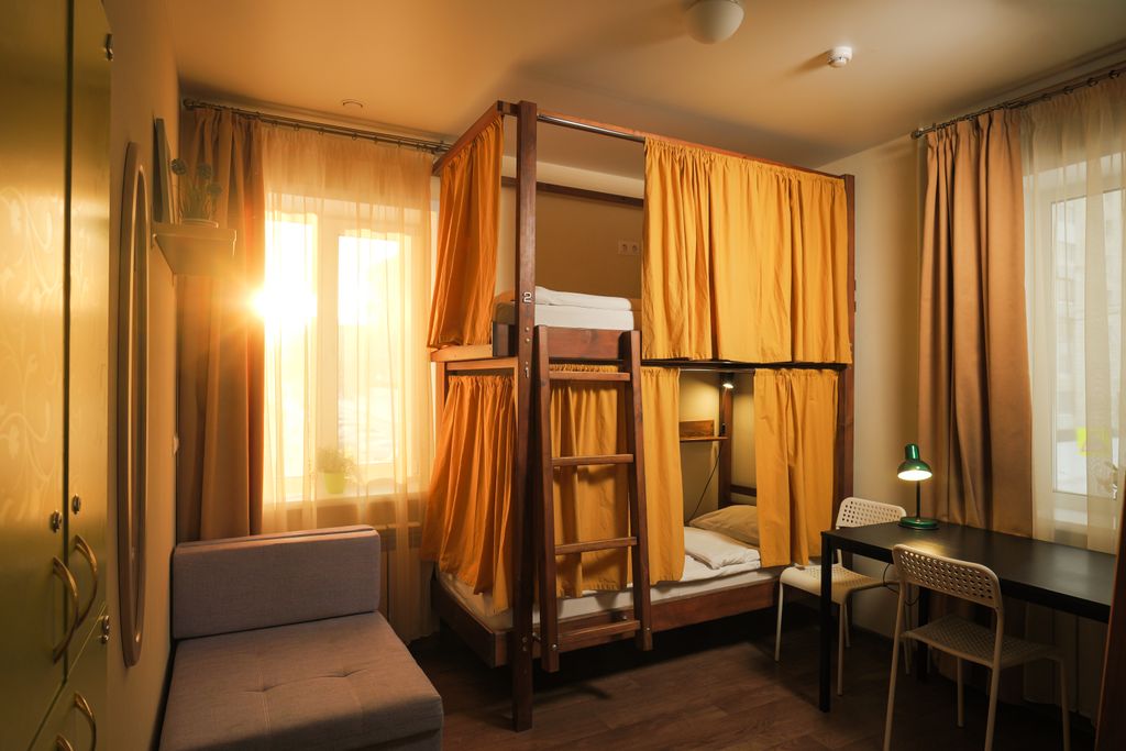 Elhostel — Многоместный смешанный номер общий 4-местный