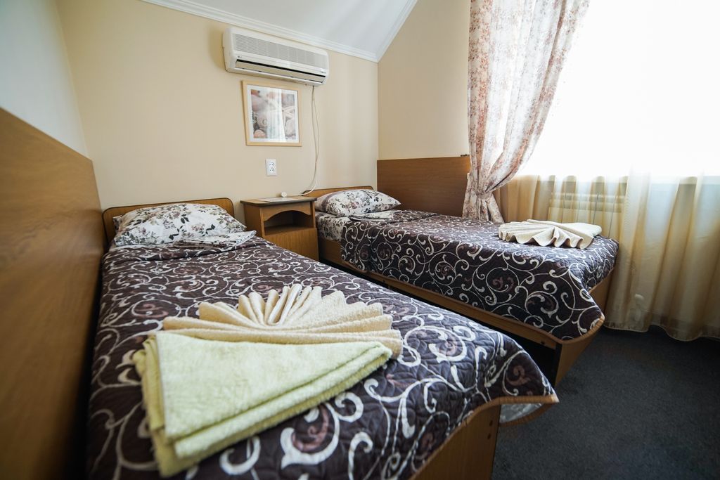 Анапазвезда — Двухместный номер с 2 отдельными кроватями стандарт с видом на город