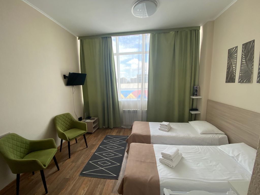 Парк Сити — Двухместный номер с 2 отдельными кроватями Комфорт