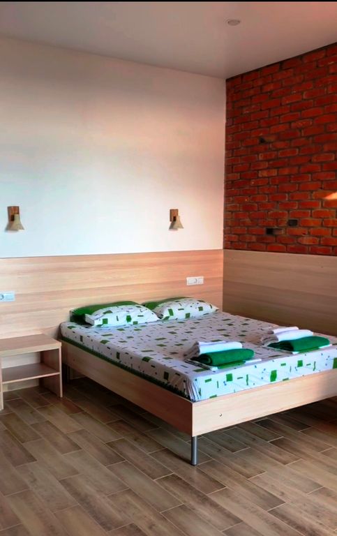 Фантазия — Двухместный номер с 1 кроватью люкс с балконом (двуспальная кровать+диван2)