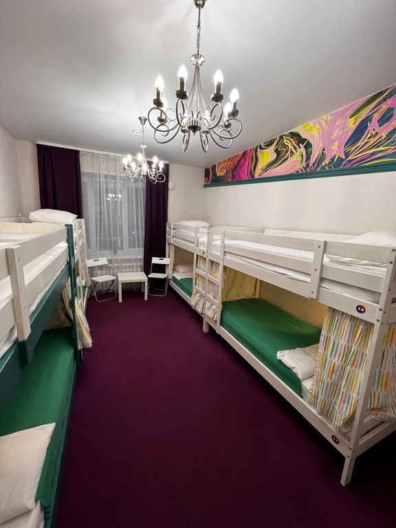 HDhostel — Многоместный смешанный номер эконом (душ/туалет общий)