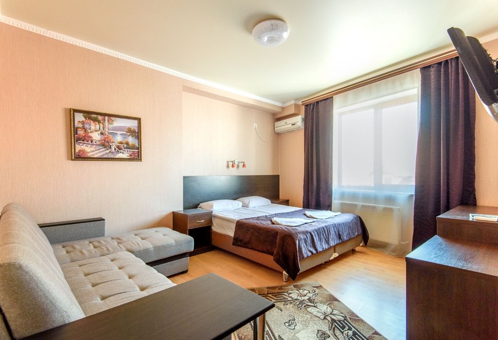 Патио — Двухместный номер с 1 кроватью или 2 односпальными кроватями Улучшенный