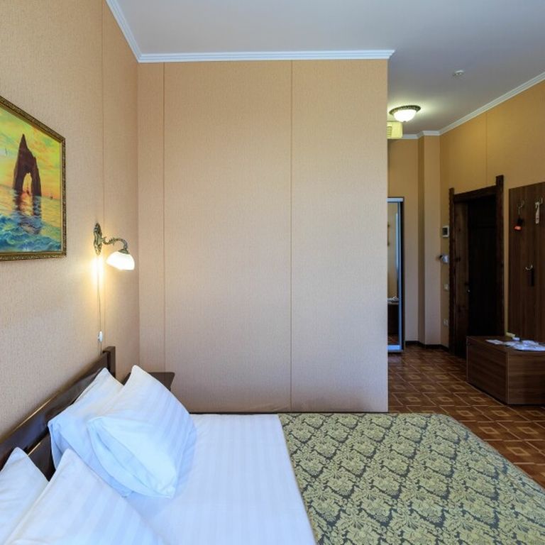 Прага — Двухместный номер с 1 кроватью улучшенный (I-категория) с двуспальной кроватью