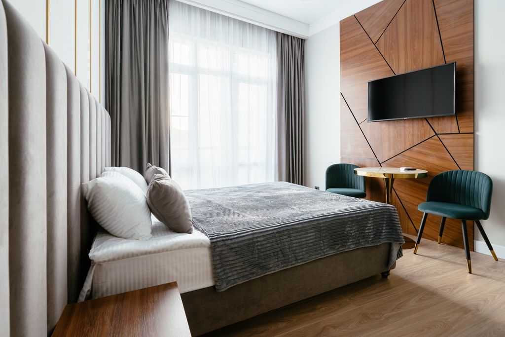 House — Апартаменты студия с балконом