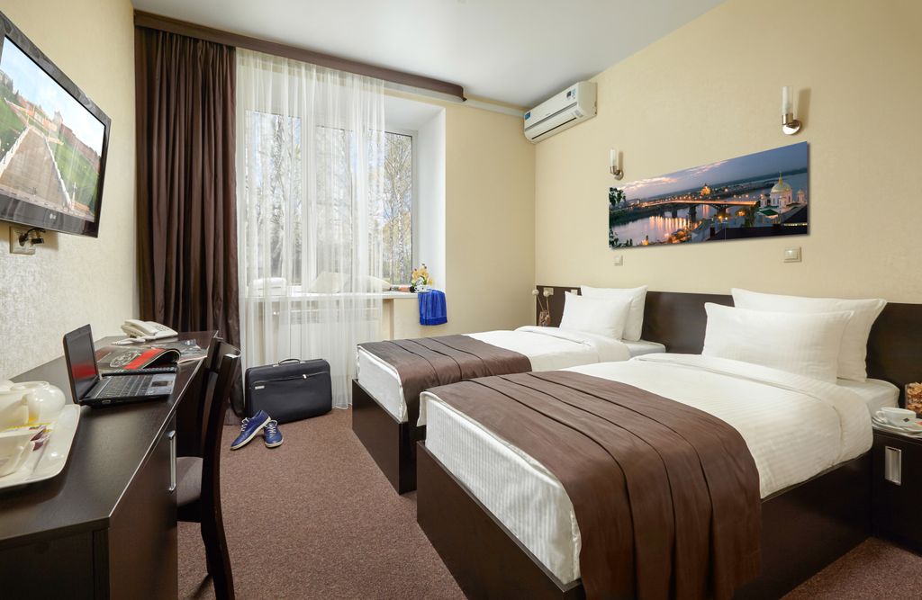 Атлантик — Двухместный номер с 2 отдельными кроватями улучшенный