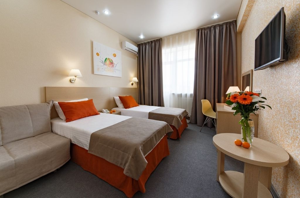 Мандарин — Двухместный номер с 2 отдельными кроватями Стандарт