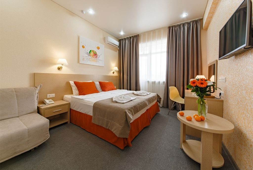 Мандарин — Двухместный номер с 1 кроватью или 2 односпальными кроватями комфорт