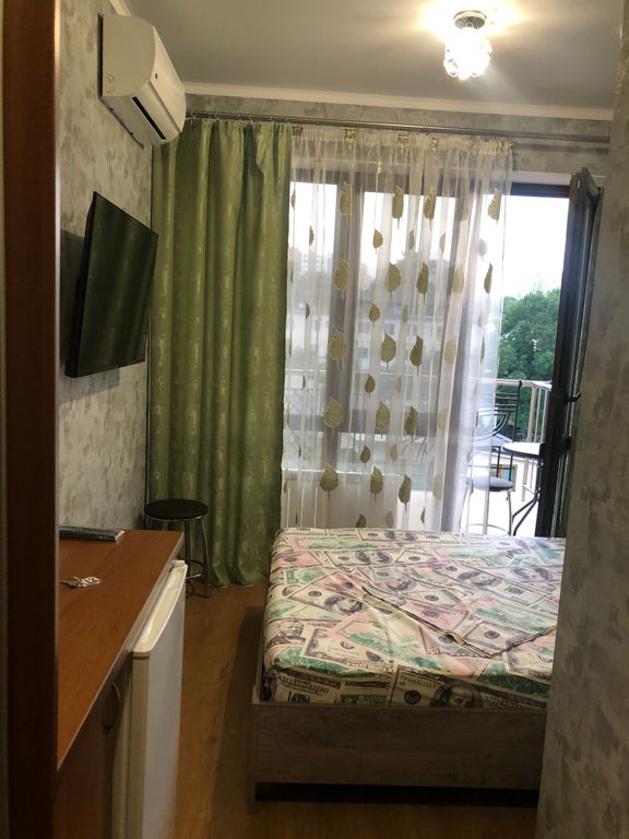 Совхозная 15 — Двухместный номер с 1 кроватью стандарт с видом на город