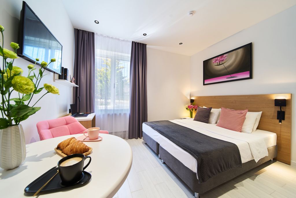 Oblaka House — Двухместный номер с 1 кроватью романтик для комфортабельного отдыха пары