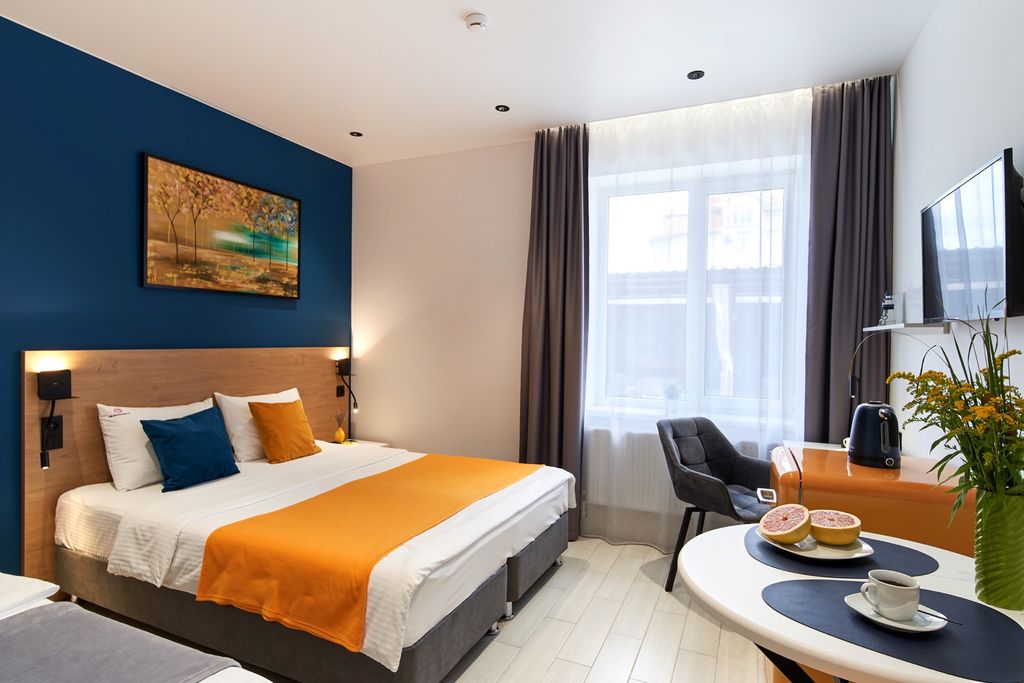 Oblaka House — Двухместный номер с 1 кроватью Sonata для комфортабельного отдыха