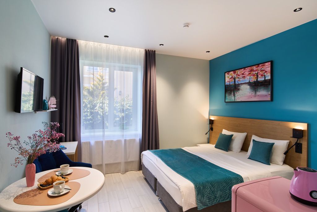 Oblaka House — Двухместный номер с 1 кроватью Красные Кипарисы - для комфортабельного отдыха