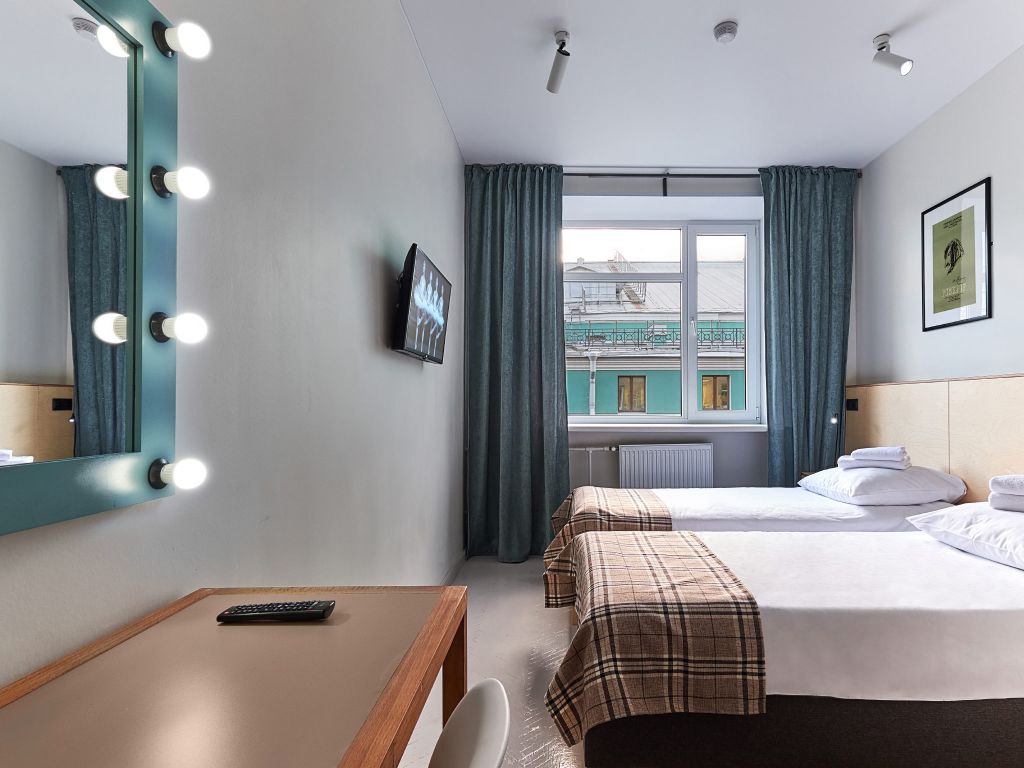 Друзья на Фонтанке — Двухместный номер с 2 отдельными кроватями Стандартный с двумя отдельными кроватями