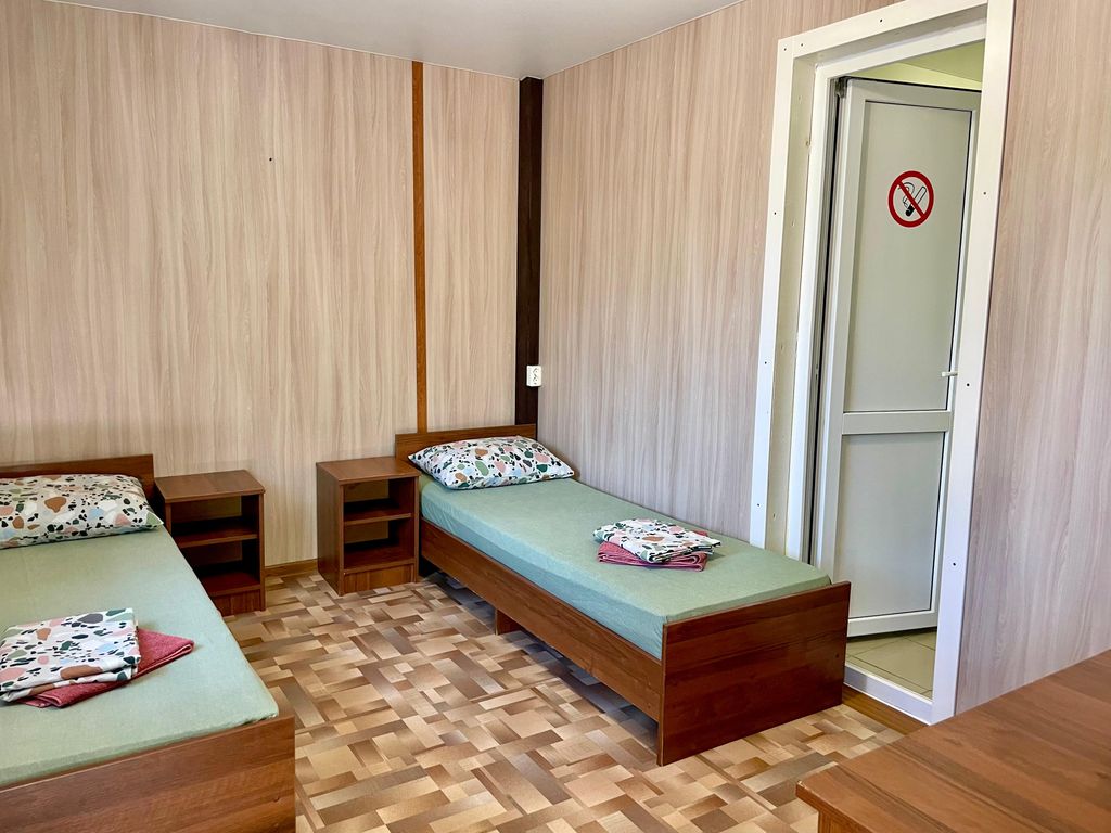 Затерянный рай — Двухместный номер с 2 отдельными кроватями Двухместный с двумя кроватями и вентилятором