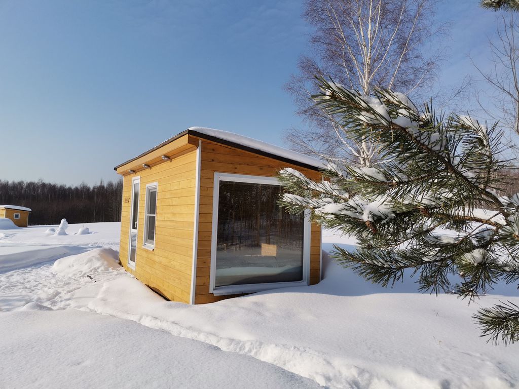 Поляна Солнца — Двухместный номер с 1 кроватью улучшенный с видом на лес