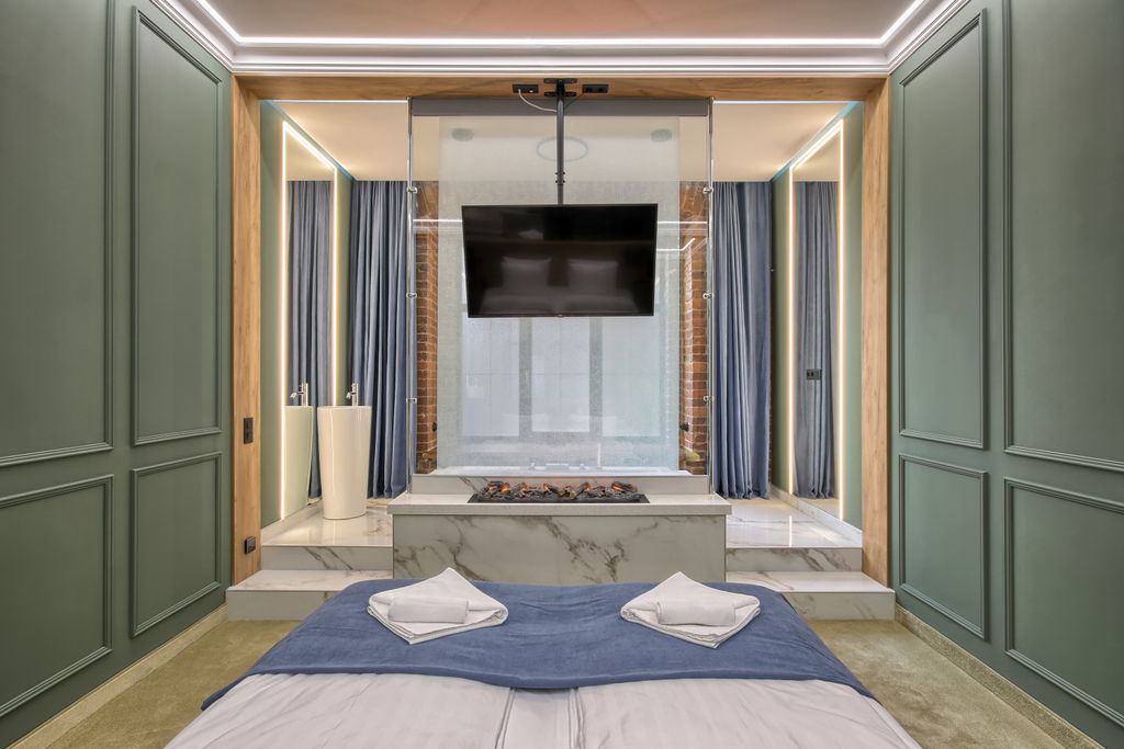 Tuchkov — Двухместный номер с 1 кроватью дизайнерский Люкс с ванной