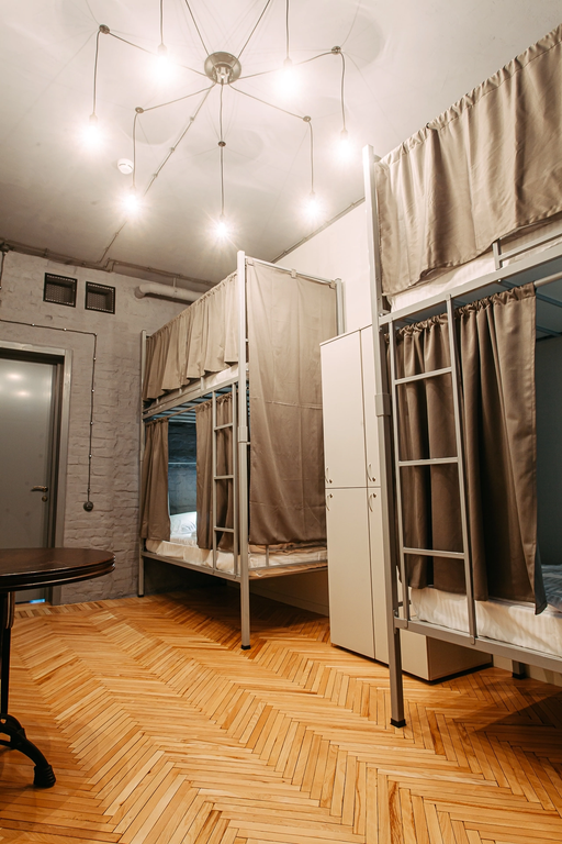 Мурман Лофт Отель — Многоместный мужской номер эконом (душ/туалет общий)