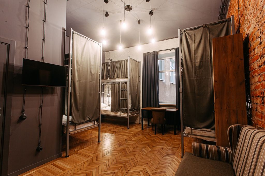 Мурман Лофт Отель — Многоместный женский номер на 6 человек