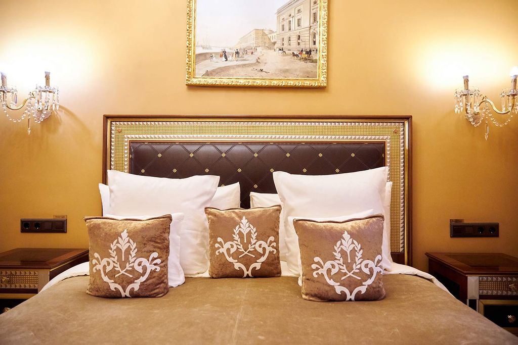 Дворец Трезини — Двухместный номер с 1 кроватью Двухкомнатный Люкс Премьер с гостиной