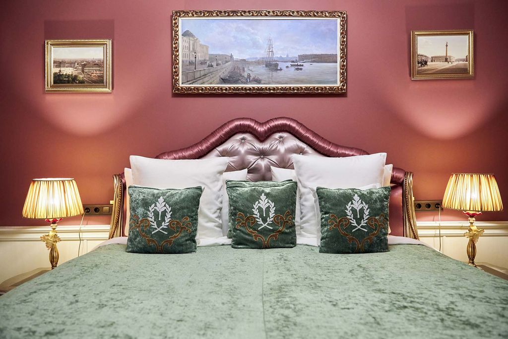 Дворец Трезини — Двухместный номер с 1 кроватью люкс с видом во внутренний двор