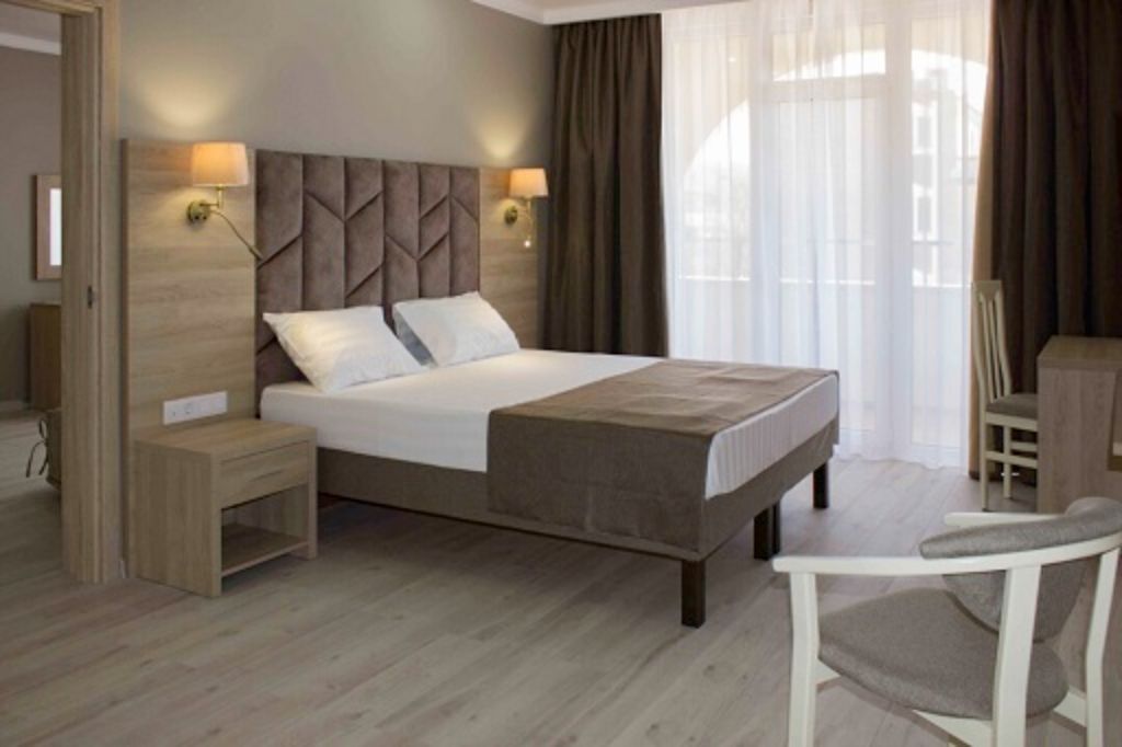 Эмеральдика Family Beach Hotel — Двухместный номер с 1 кроватью двухкомнатный Luxe