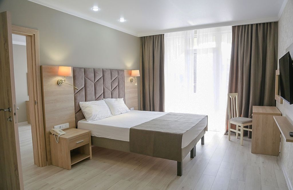 Эмеральдика Family Beach Hotel — Двухместный номер с 1 кроватью superior luxe