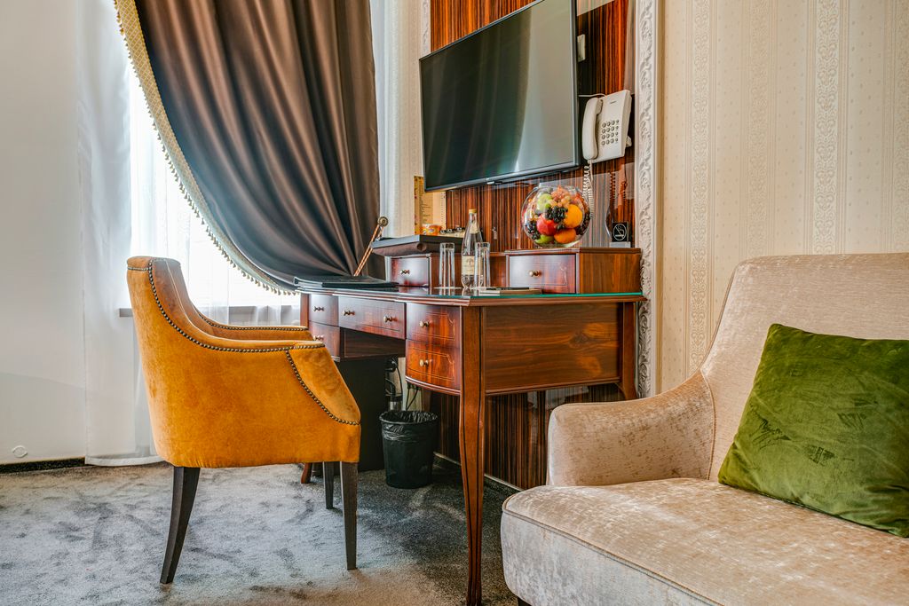 Садовническая — Двухместный номер с 1 кроватью Делюкс с кроватью king-size