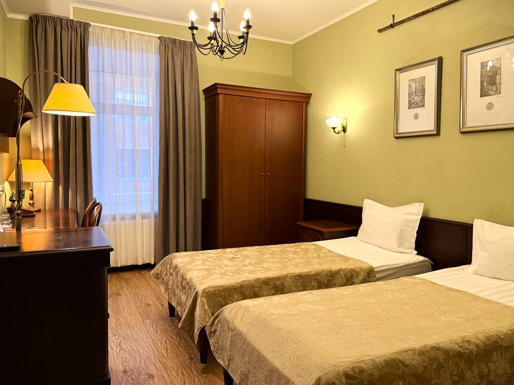 Адмиралтейская — Двухместный номер с 2 отдельными кроватями Стандарт